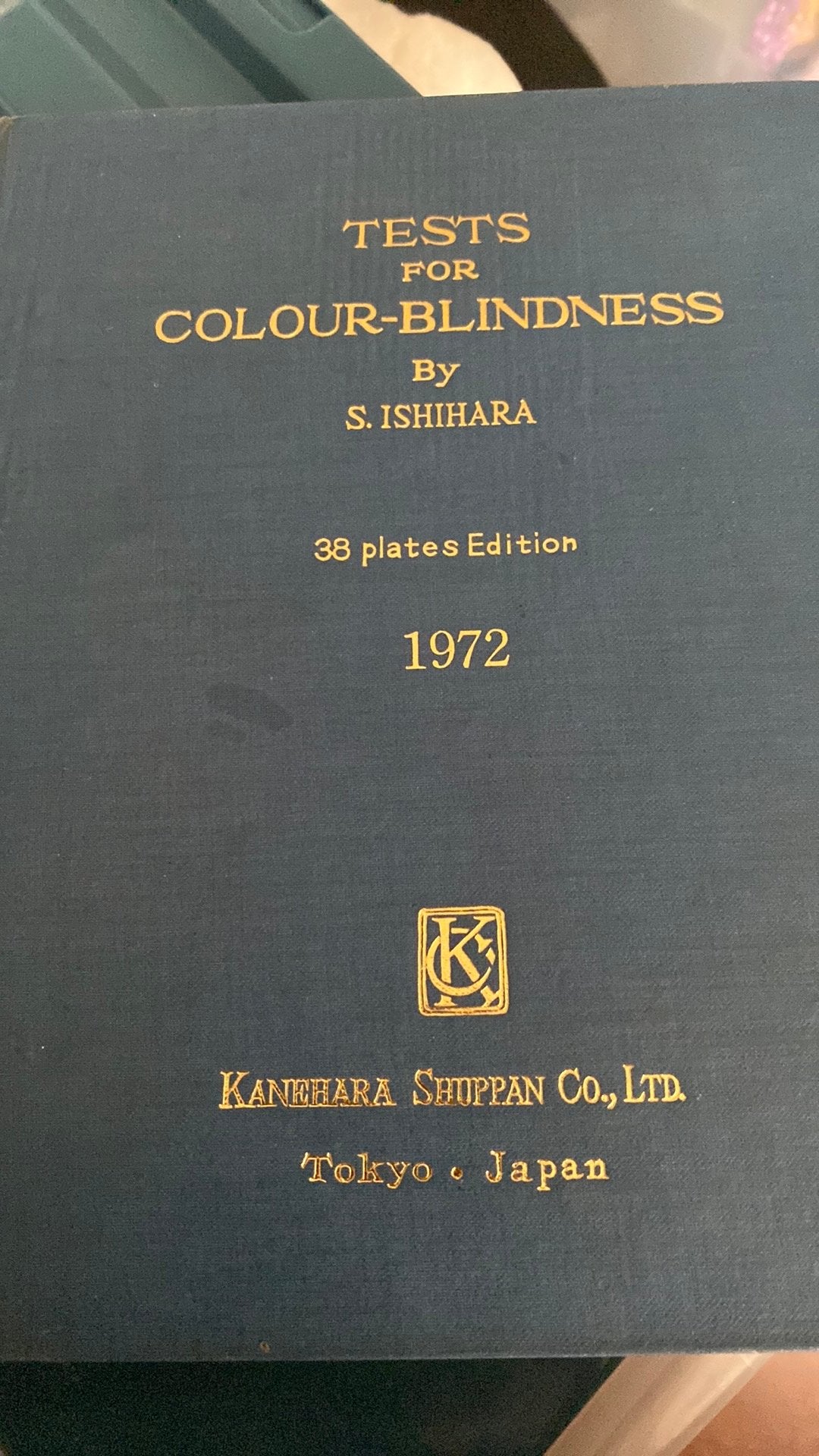 Vintage testboek voor kleurenblindheid- 1972, Ophalen of Verzenden