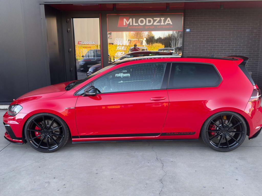 Volkswagen Golf GTI DSG CLUBSPORT SCHAALSTOELEN Tuned Vmaxx, Rouge, Euro 6, Entreprise, https://public.car-pass.be/vhr/ec748693-fb89-490c-982b-21b70d667c97