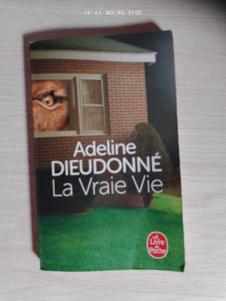 Adeline Dieudonné, La vrai vie, leesboekje,isbn zie foto, Ophalen of Verzenden, Zo goed als nieuw, ASO, Frans
