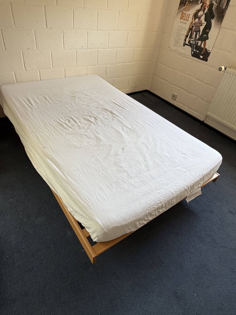Ensemble lit Lattoflex 120x200 avec sommier et matelas, Maison & Meubles, Chambre à coucher | Lits, Utilisé, Une personne, 120 cm