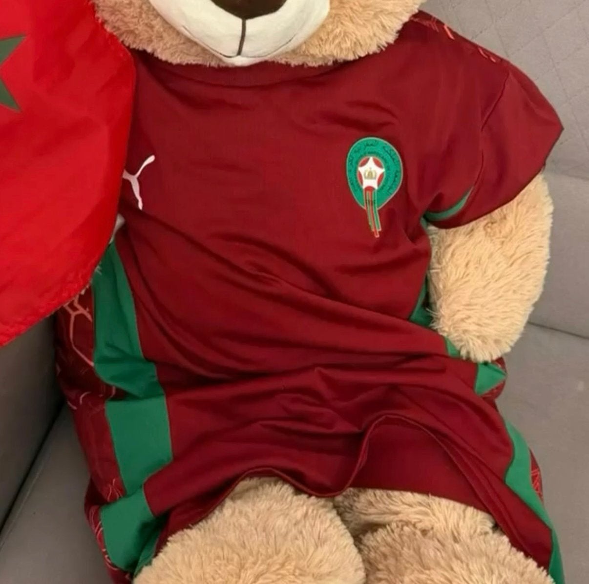 Maillo maroc puma original 2025 taille L, Taille L, Enlèvement ou Envoi, Comme neuf