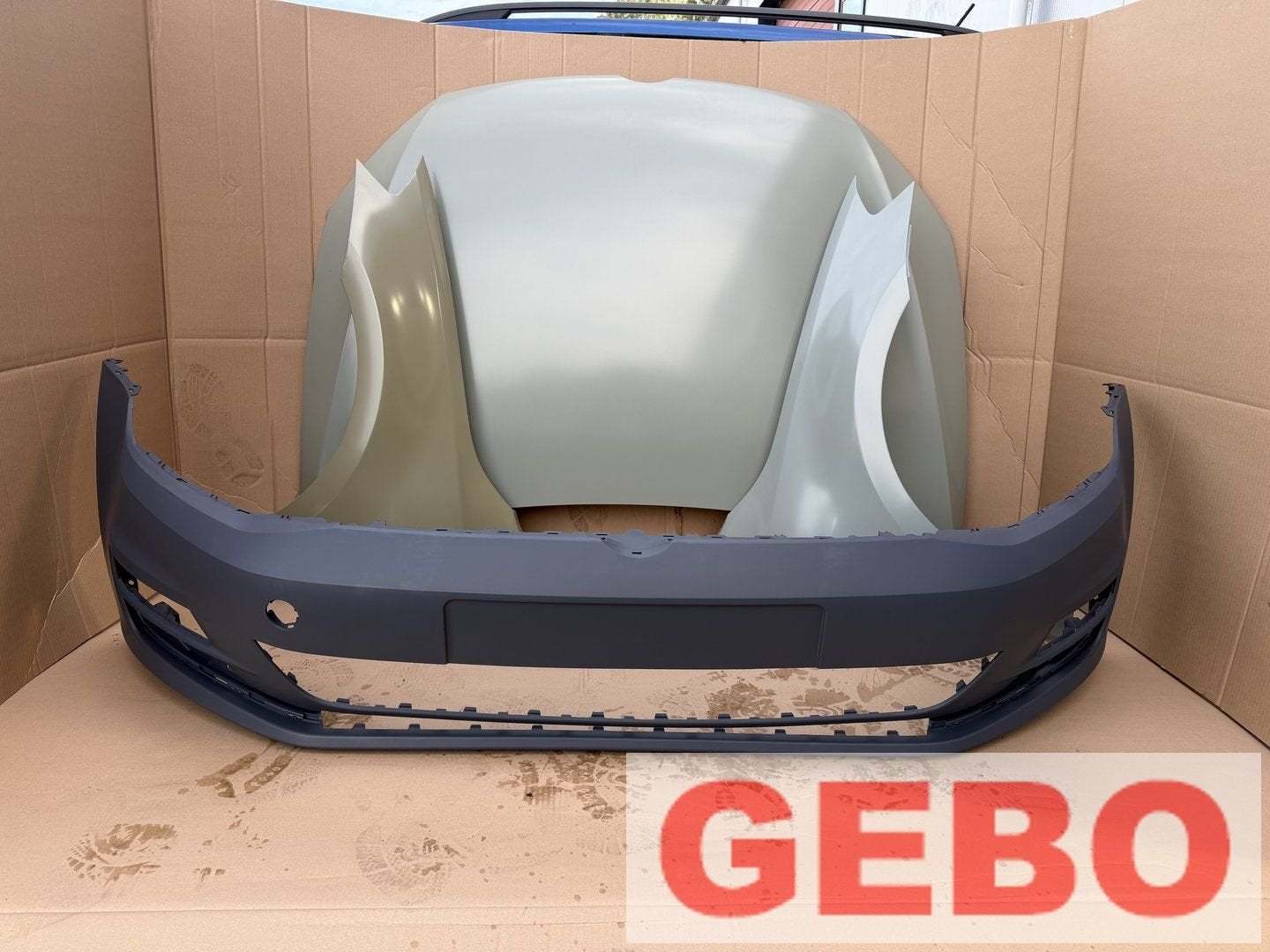 Volkswagen Golf 7 2012 t/m 2017 voorkop motorkap voorbumper, Neuf, Volkswagen, -, 3 mois de garantie