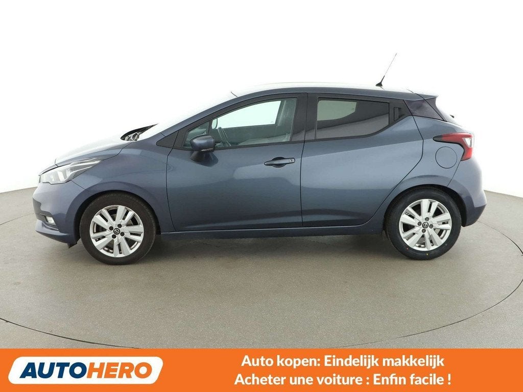 Nissan Micra 1.0 IG-T N-Connecta (bj 2020), Voorwielaandrijving, Stof, Gebruikt, https://public.car-pass.be/vhr/2ce2ab7d-f373-46c4-8266-0a1769921dbd