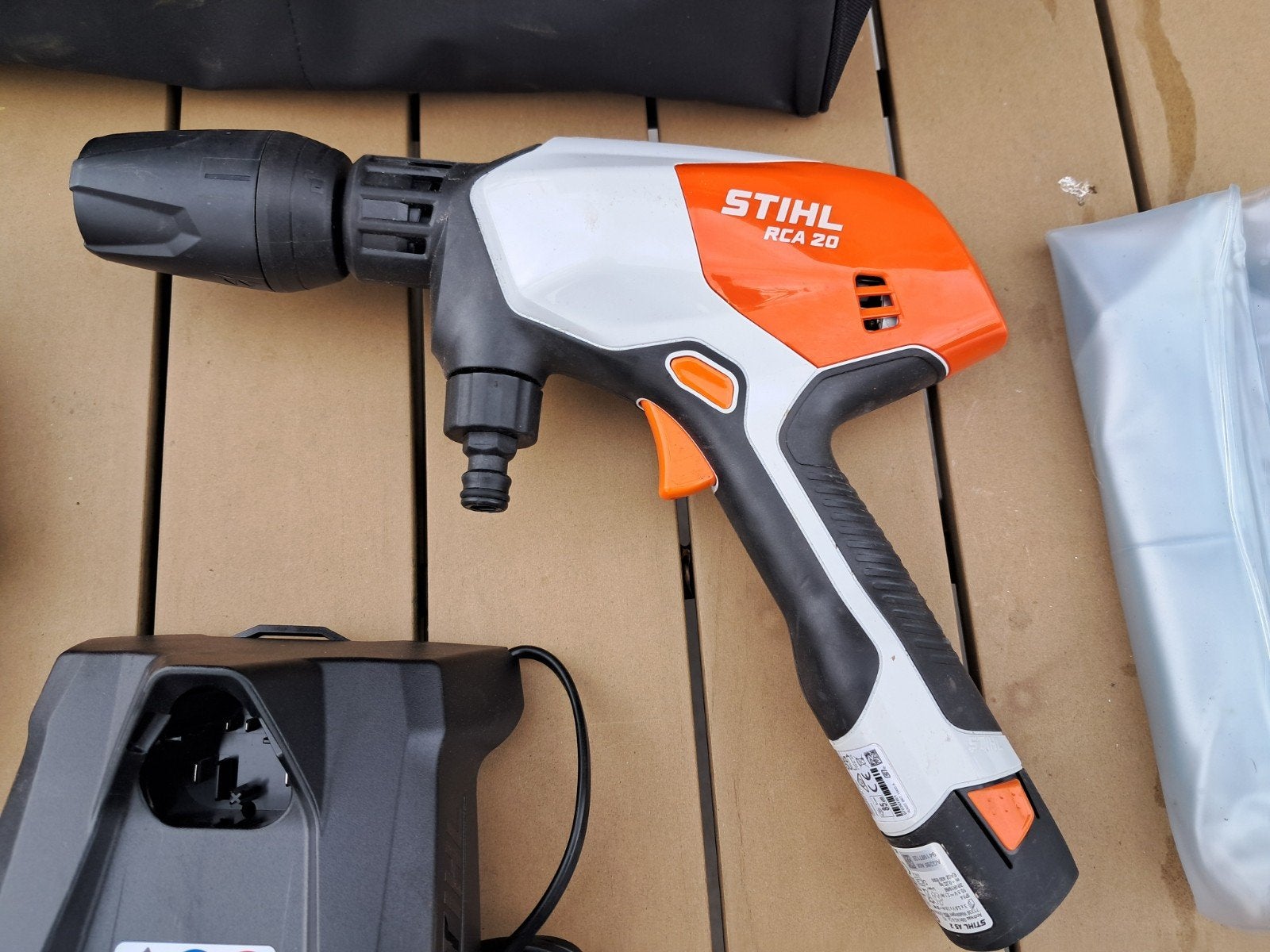 hogedrukreiniger, Jardin & Terrasse, Nettoyeurs haute pression, Enlèvement, Comme neuf, Batterie, Stihl