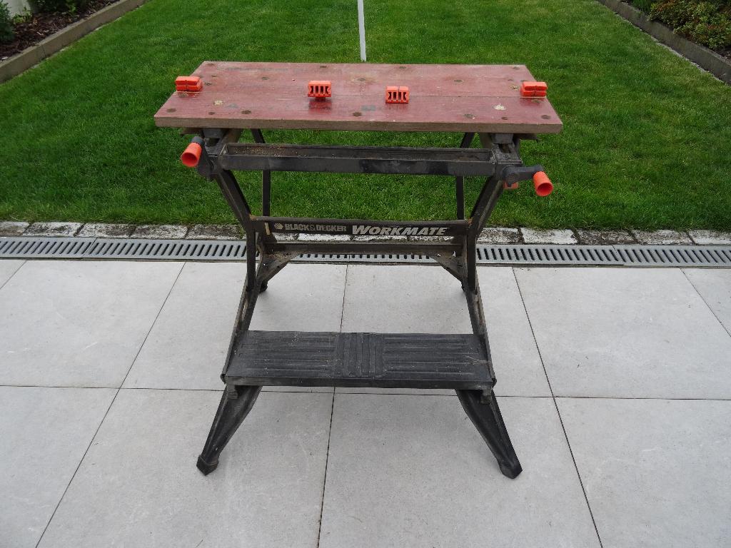 werktafel, Ophalen, Gebruikt, 70 tot 120 cm, Bankschroef