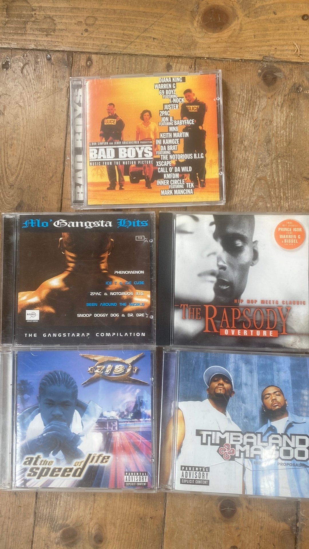 Lot de 5 CD HipHop des années 90 et 2000, CD & DVD, CD | Hip-hop & Rap, Enlèvement ou Envoi, Comme neuf