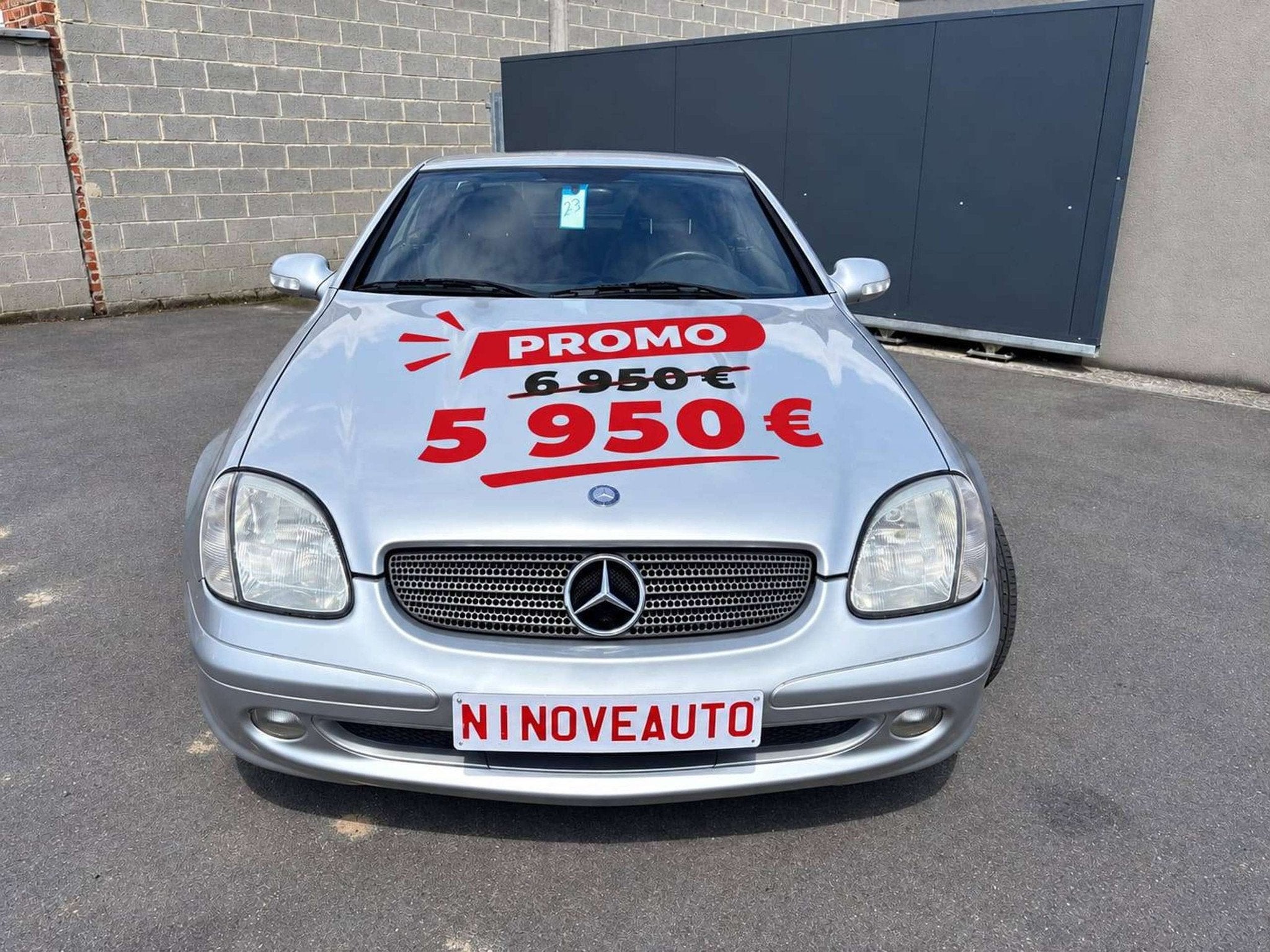 Mercedes-Benz SLK SLK200 i Kompressor*Cabriolet LEDER AIRCO, Auto's, Voorwielaandrijving, 1998 cc, Gebruikt, Zwart