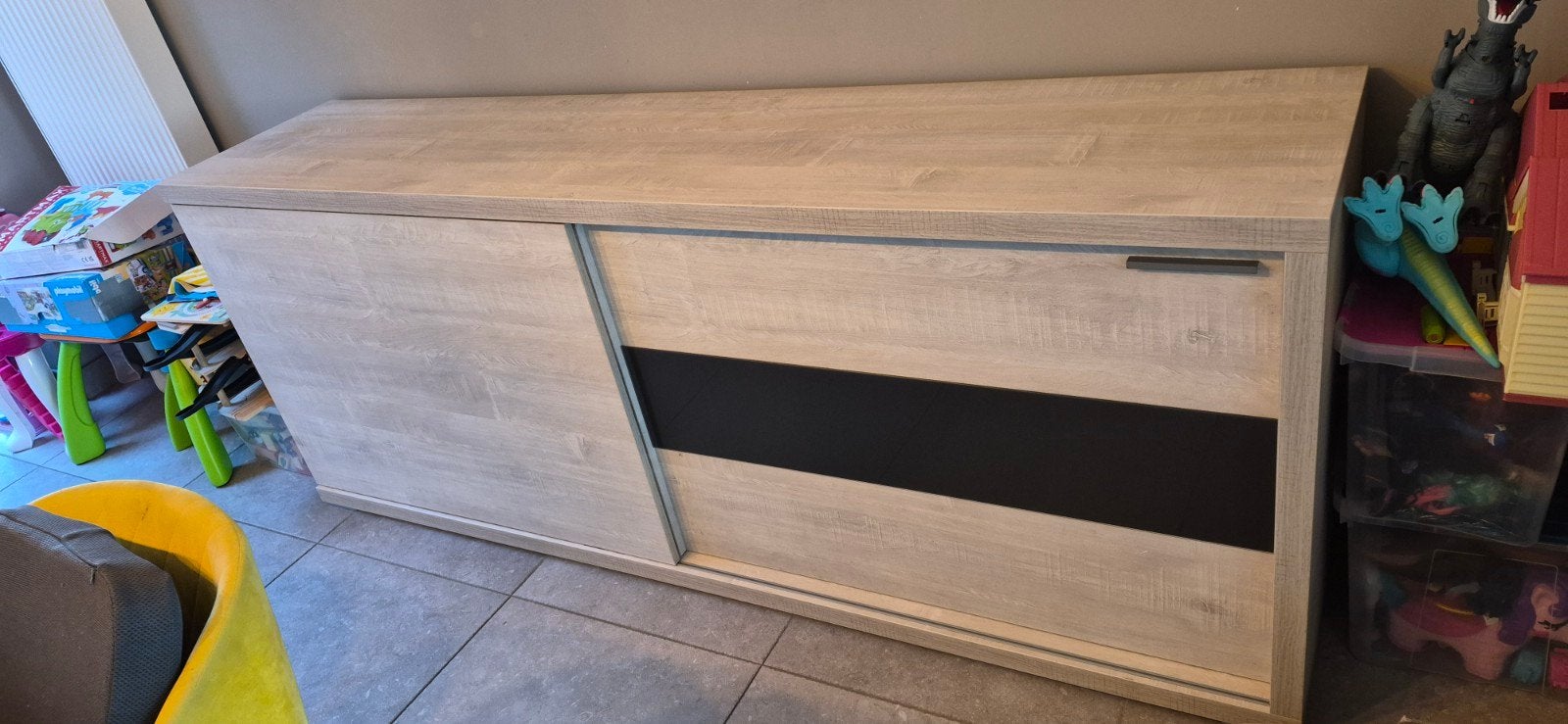 Dressoir kast, Ophalen, Met deur(en), Zo goed als nieuw, 200 cm of meer