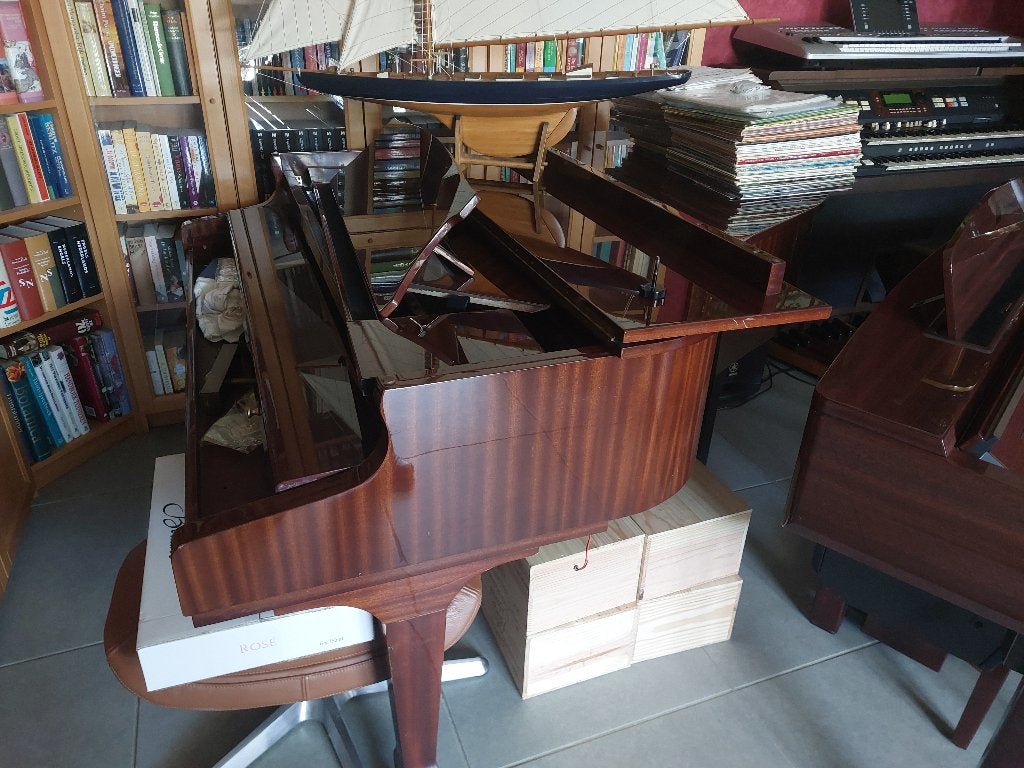 Meuble de piano numérique vide, Musique & Instruments, Pianos, Digital, Brun, Enlèvement, Utilisé