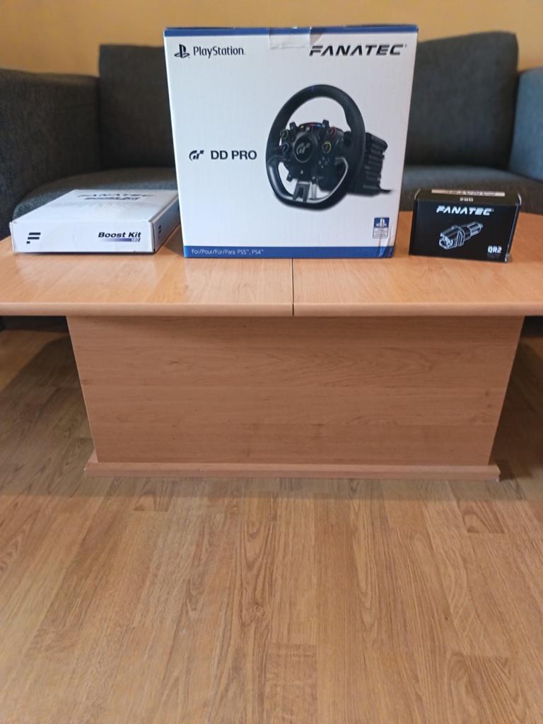 Fanatec Gt DDpro  8Nm Qr2 métal.