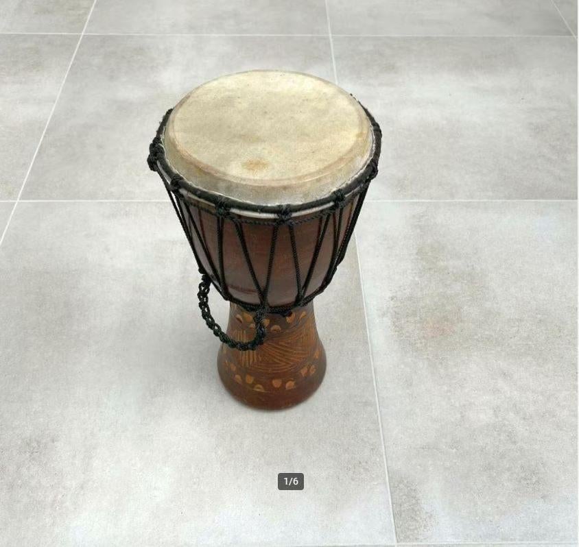 Grote djembé drum, tamtam 40 cm, Muziek en Instrumenten, Ophalen of Verzenden, Gebruikt, Trommel