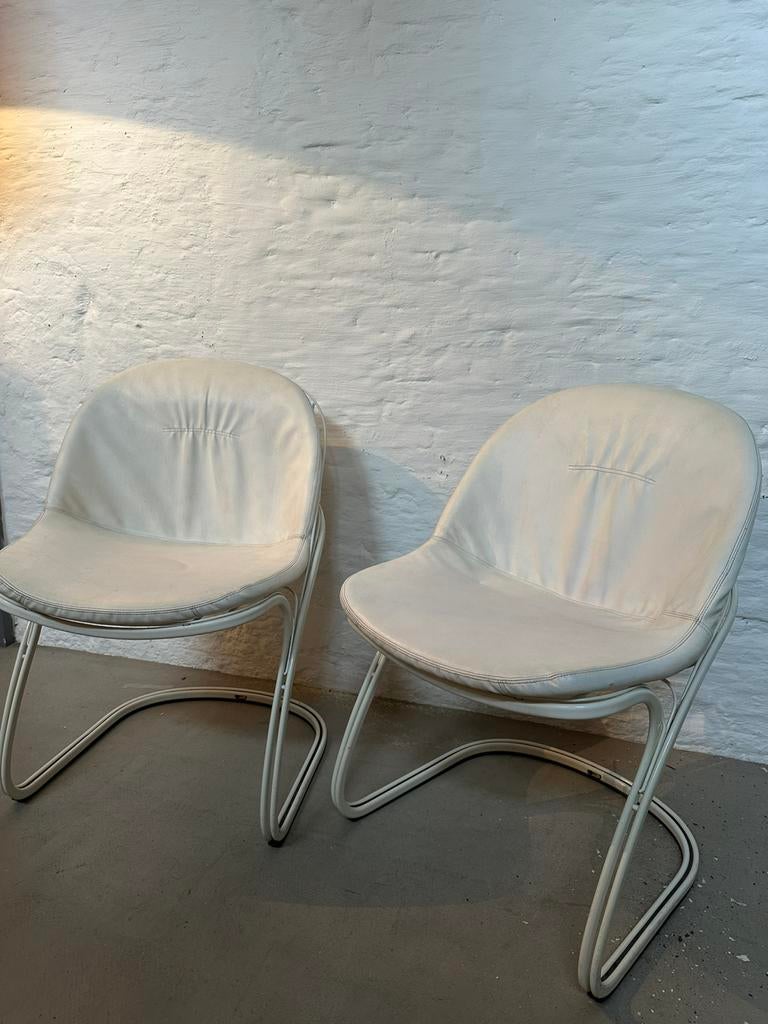 Chaises Pascale vintage des années 70 de Gaston Rinaldi, Enlèvement