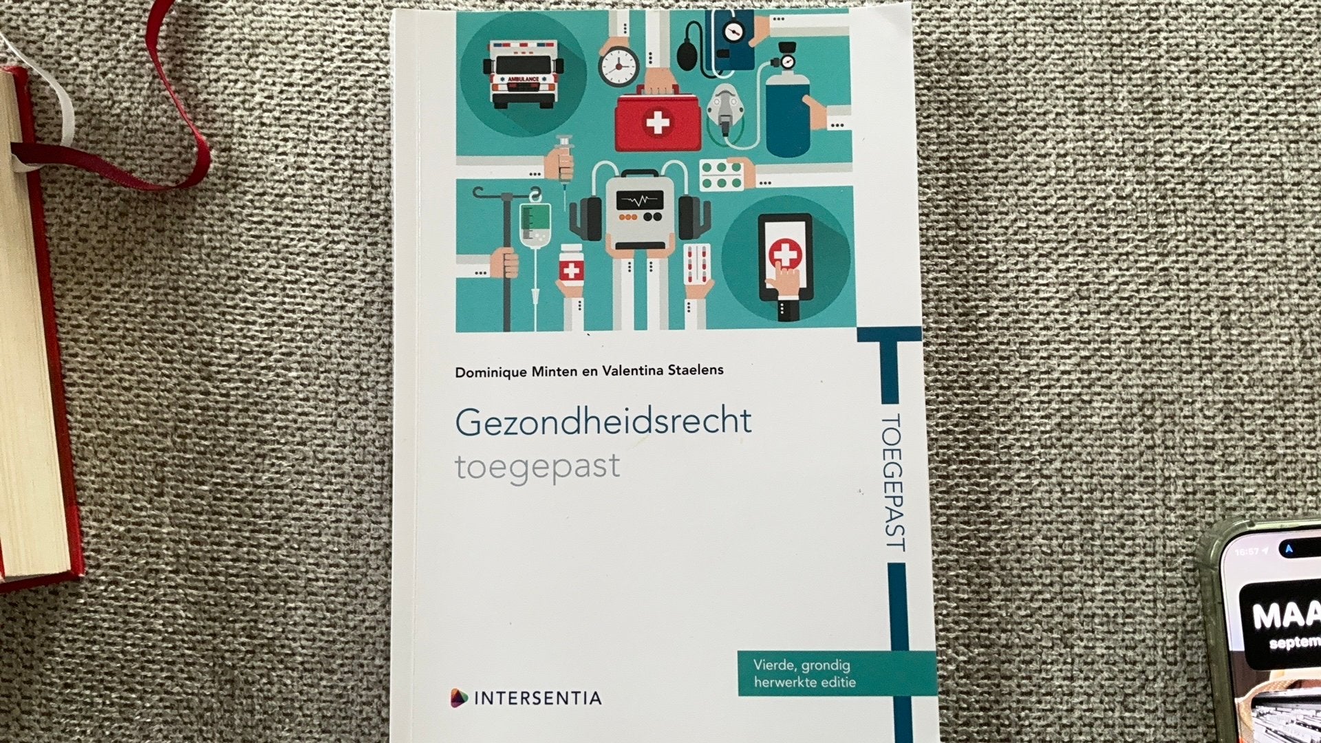 Gezondheidsrecht toegepast (vierde editie), Boeken, Ophalen, Dominique Minten; Valentina Staelens