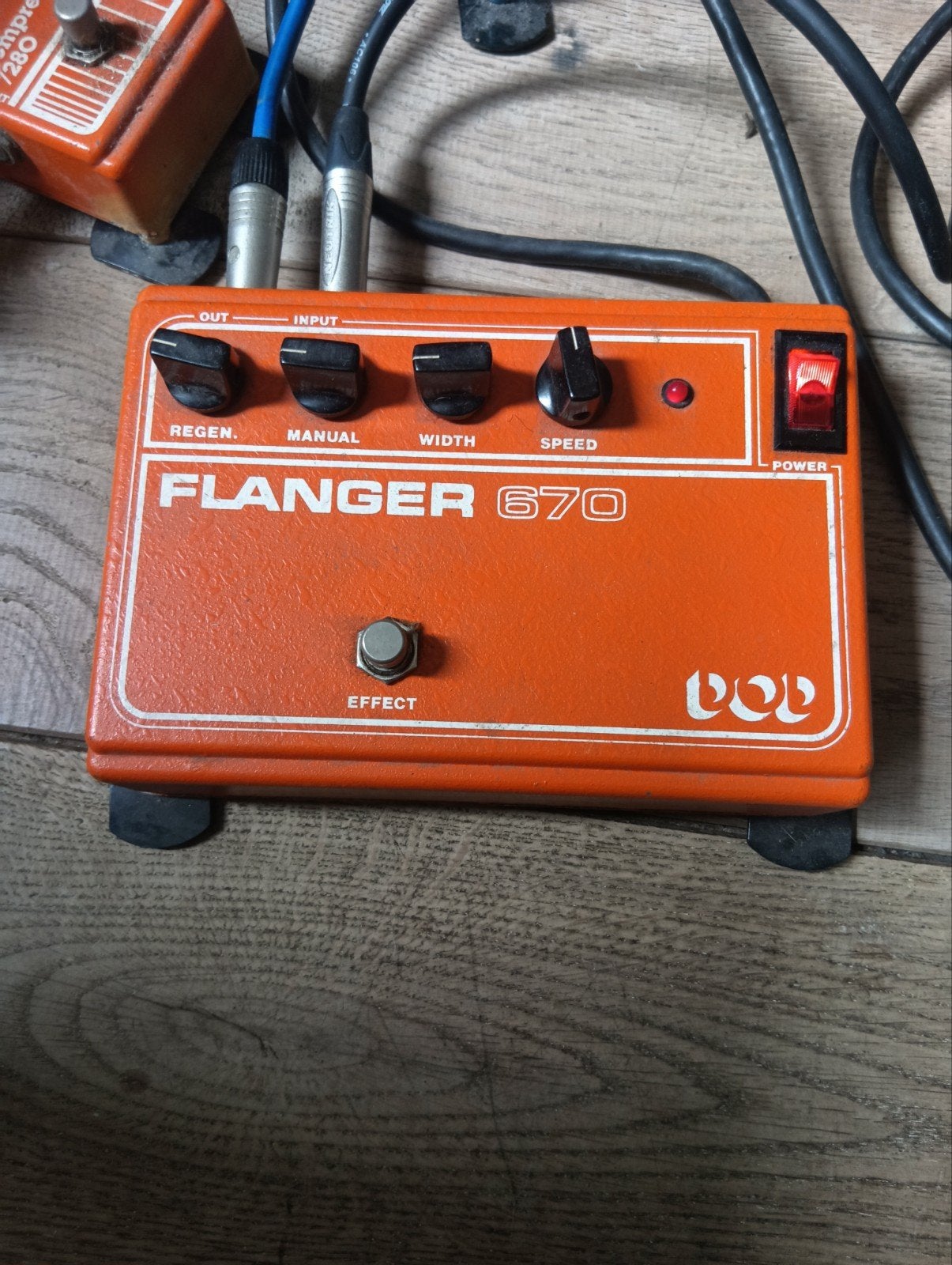 DOD Flanger 670 vintage, Muziek en Instrumenten, Ophalen of Verzenden, Zo goed als nieuw, Delay of Echo