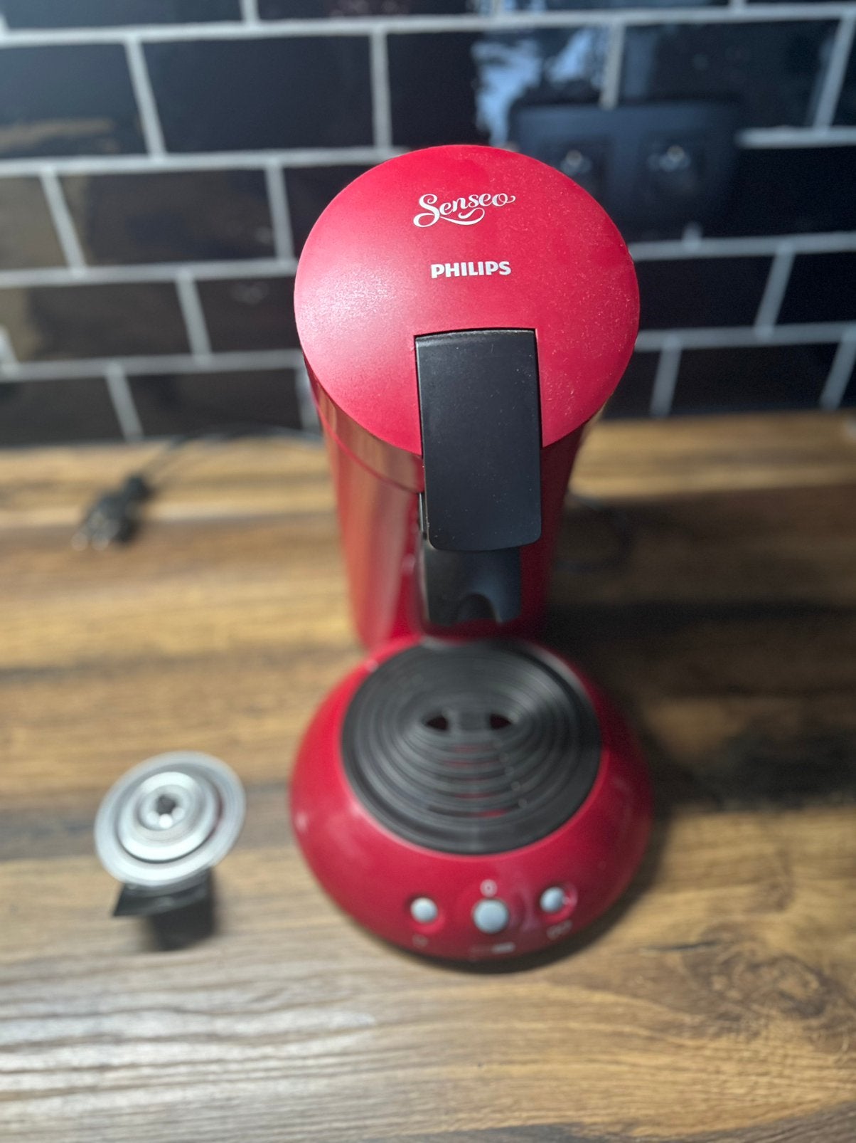 Philips Senseo Original HD7810/90 rood, Elektronische apparatuur, Koffiezetapparaten, Ophalen, Gebruikt, Espresso apparaat, 2 tot 4 kopjes