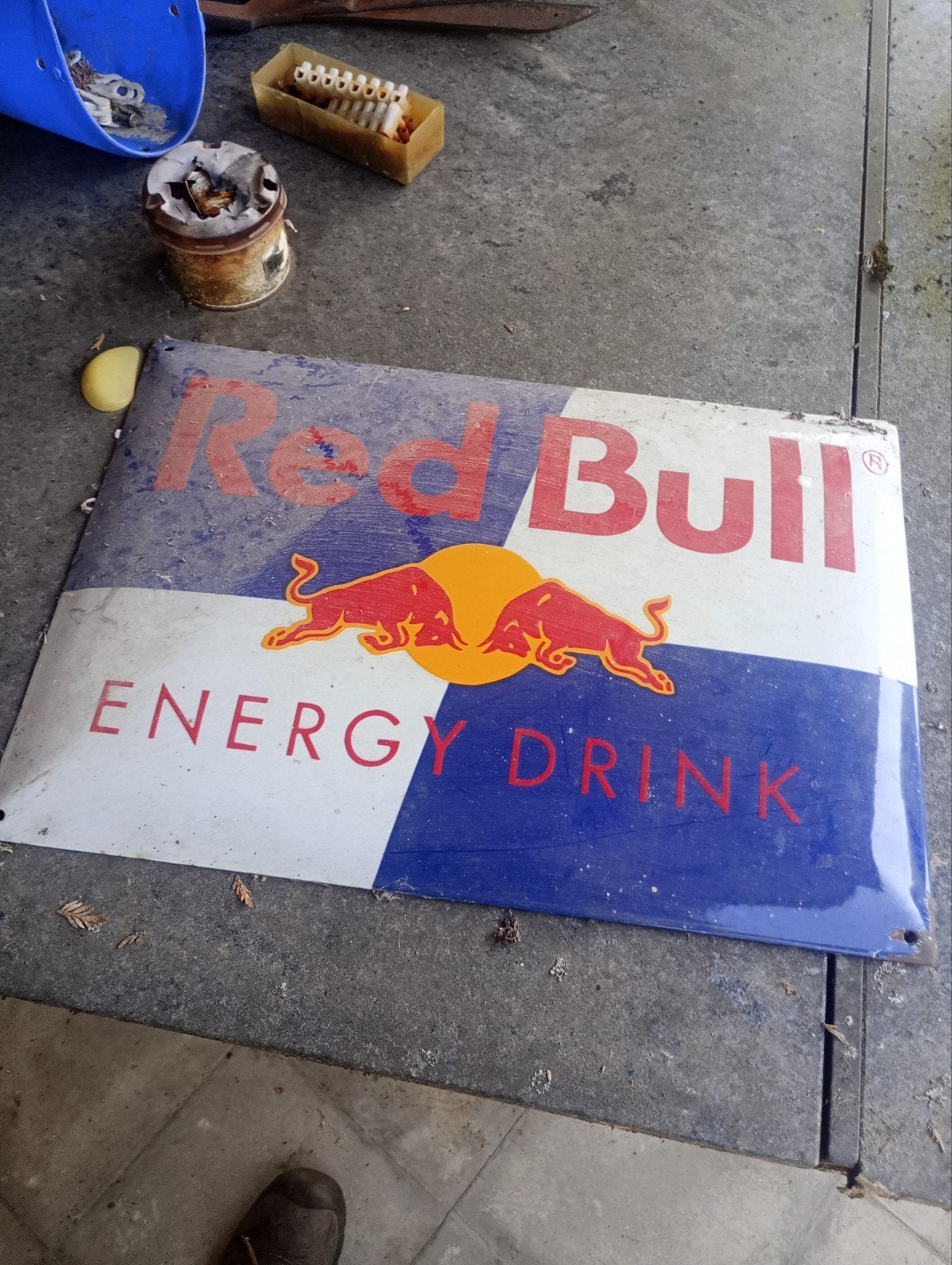 Redbull energy drink imay plaat te koop, Ophalen