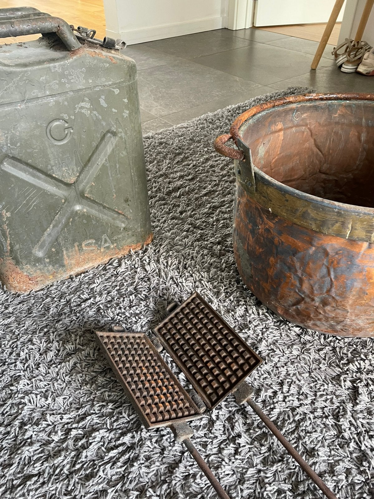 Lot chaudron, Antiquités & Art, Enlèvement, Cuivre
