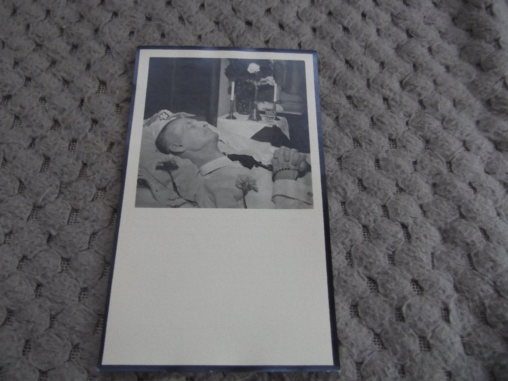bidprentje Jean Joseph Dechamps (scheikundige)  1876  +1955, Verzamelen, Ophalen of Verzenden, Bidprentje