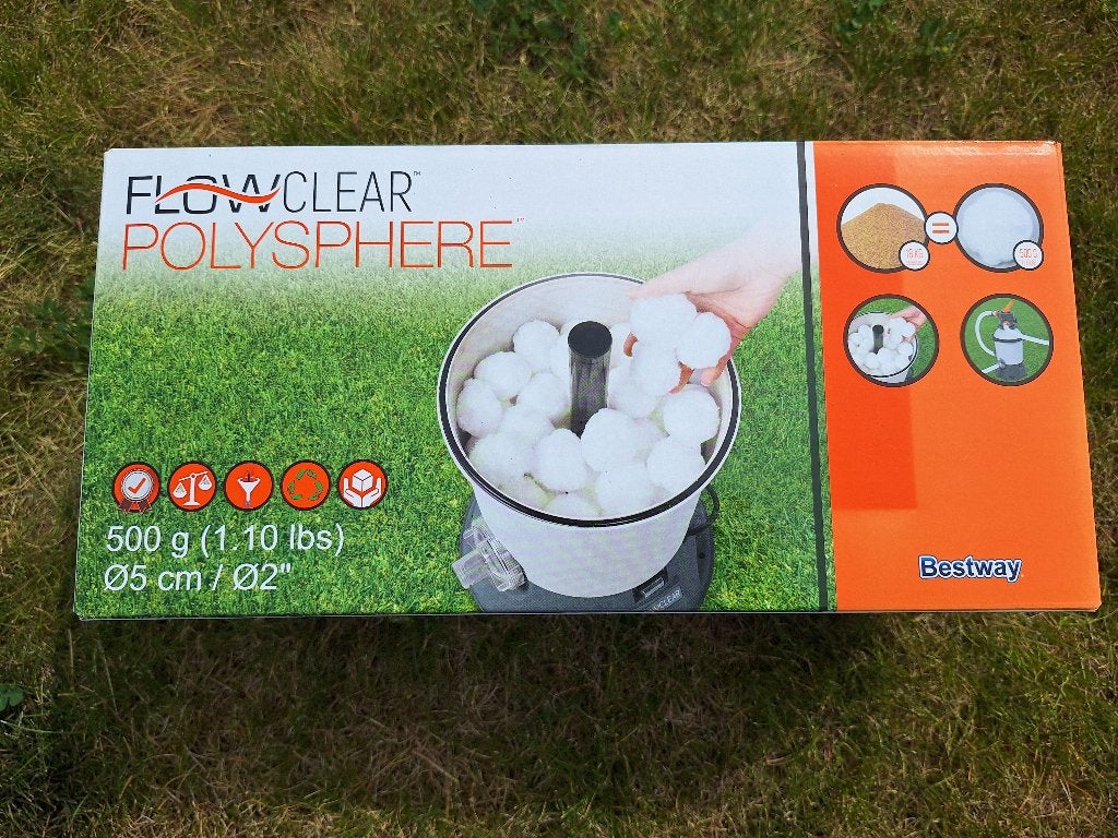 filterbollen voor zandfilter zwembad, Tuin en Terras, Zwembad-toebehoren, Ophalen, Nieuw, Reinigingsmiddel