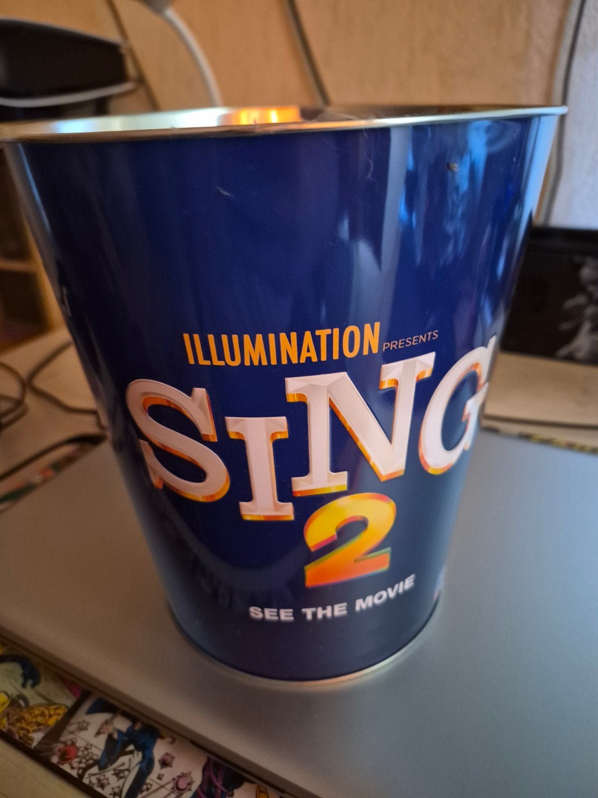 Sing 2 popcorn emmer / bucket, Huis en Inrichting, Emmers, Ophalen