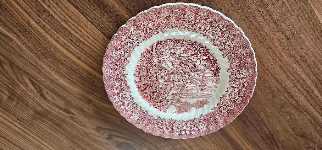 British Anchor, Memory Lane, ronde schotel, nieuw, handwerk, Ophalen