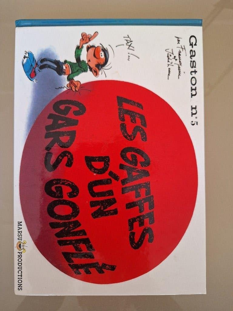 Gaston Lagaffe - T5 Les gaffes d'un gars gonflé - Franquin, Enlèvement ou Envoi, Comme neuf