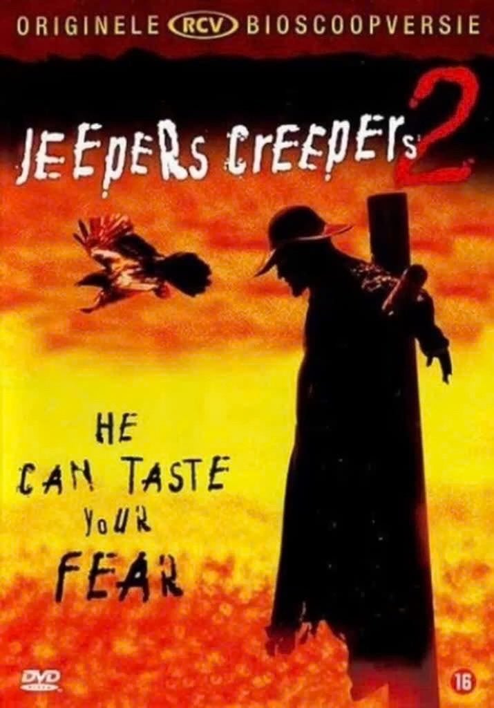 Jeepers Creepers 2, Cd's en Dvd's, Vanaf 16 jaar, Verzenden, Engels, Nederlands