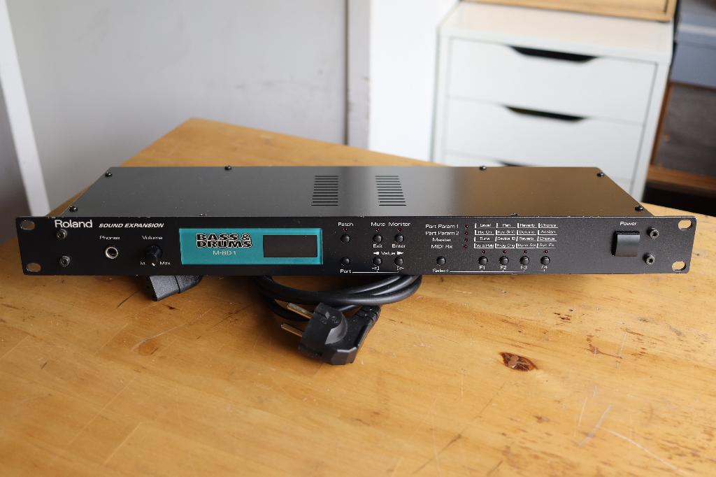 Roland BASS&DRUMS M-BD 1, Muziek en Instrumenten, Ophalen, Gebruikt, Roland