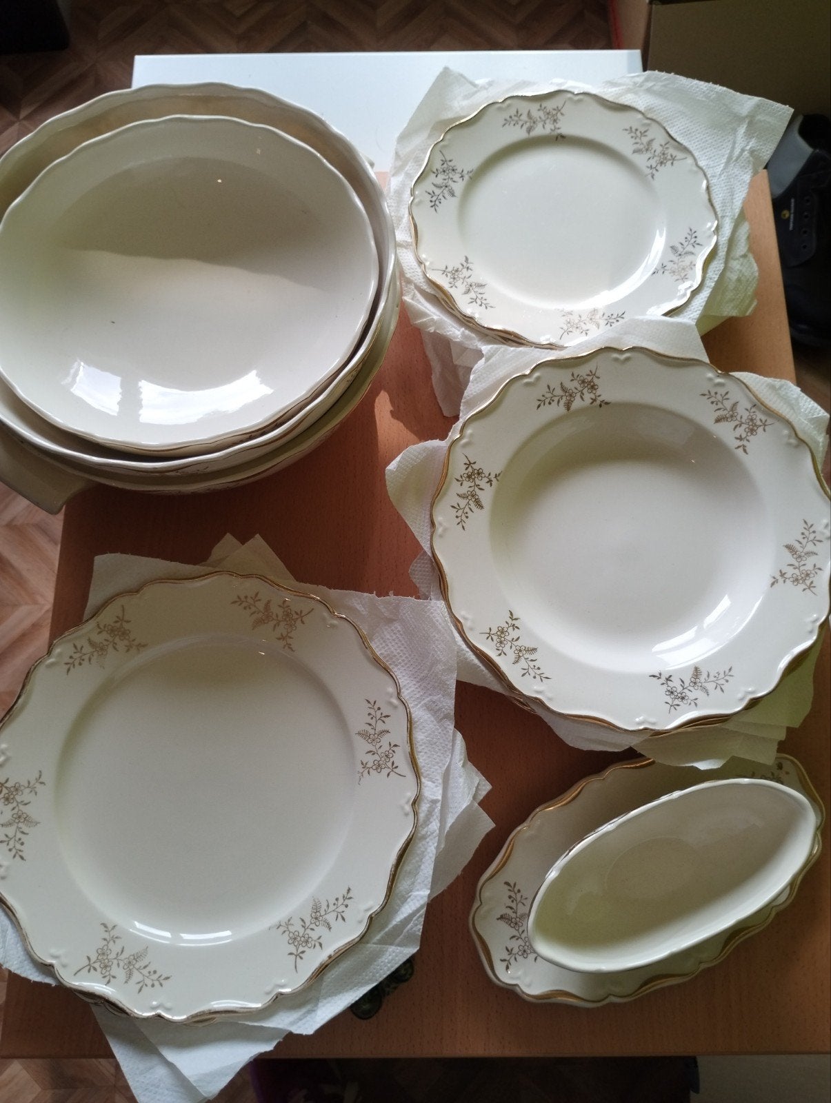 dinerservies 22-delig BFK (Boch Frères Keramis), Antiek en Kunst, Ophalen of Verzenden