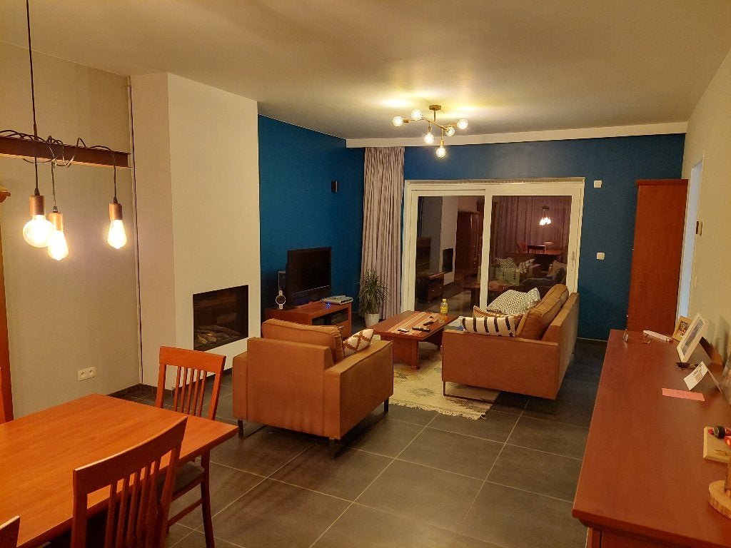 Complete eetkamer, Ophalen, Gebruikt, Modern 2014, 6 tot 8 stoelen