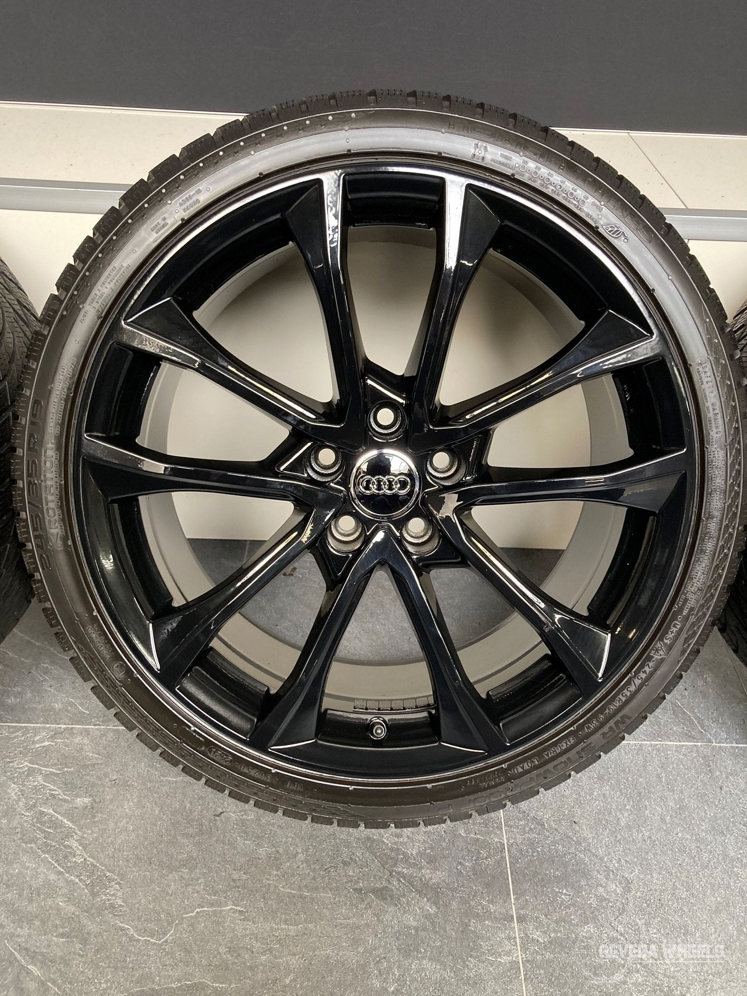 19” originele Audi A4 B8 B9 velgen + winterbanden 5x112  8W0, Auto-onderdelen, 19 inch, -, -, Banden en Velgen