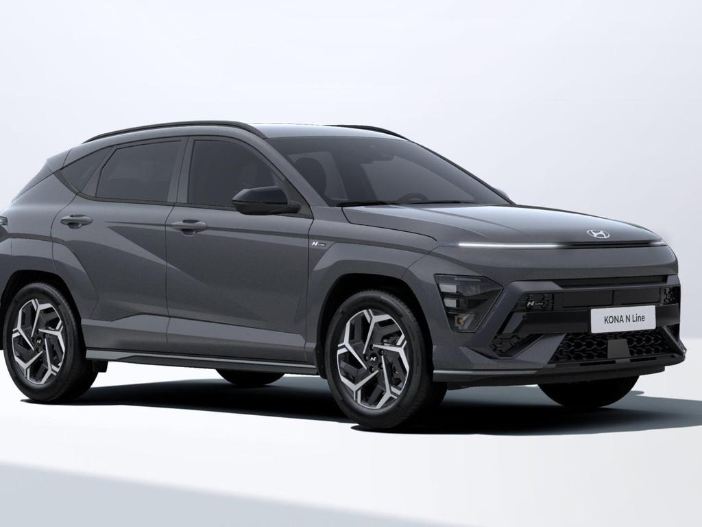 Hyundai KONA 1.6 GDi Hybrid Feel N-Line 6-DCT (automatique), Autos, Hyundai, Neuf, Argent ou Gris, 139 ch, Entreprise