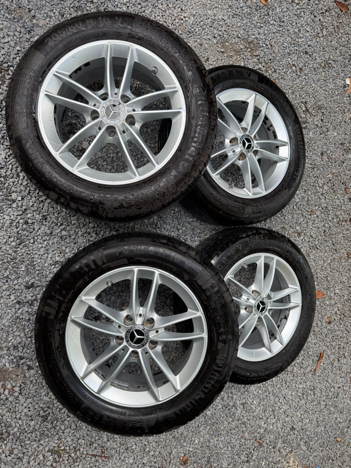 Jantes Mercedes 16 pouces, Autos : Pièces & Accessoires, Neuf, Pneus et Jantes, 16 pouces, Pneus été