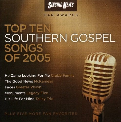 VENTE DE CD Various-Top Ten Southern Gospel Songs 200, Envoi, Gospel