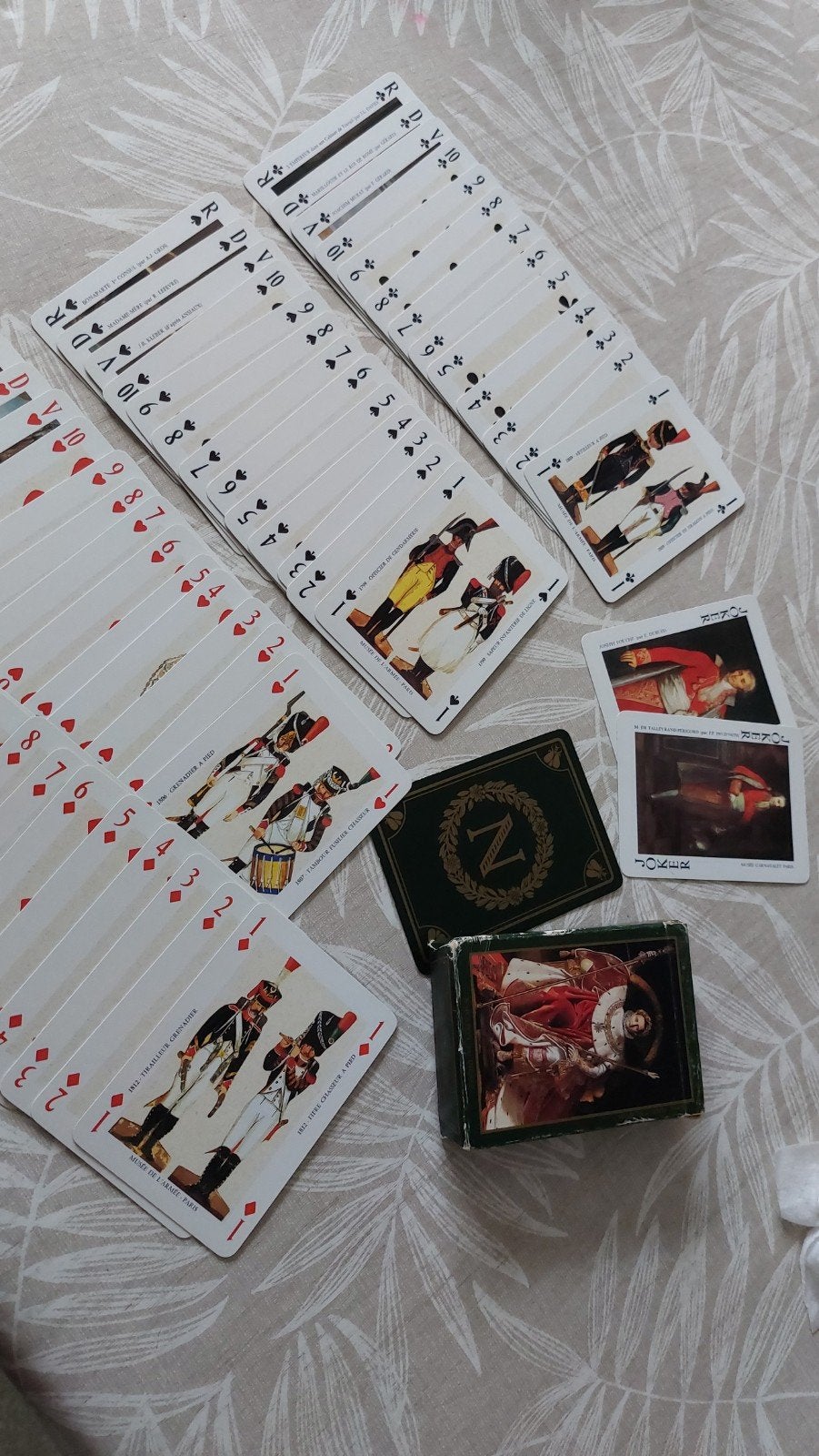 Jeu de cartes Napoléon, Collections, Enlèvement ou Envoi