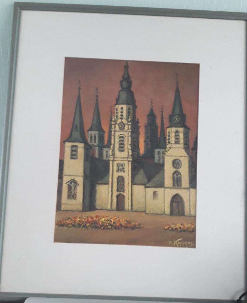 schilderij D.Keppens, Antiek en Kunst, Ophalen