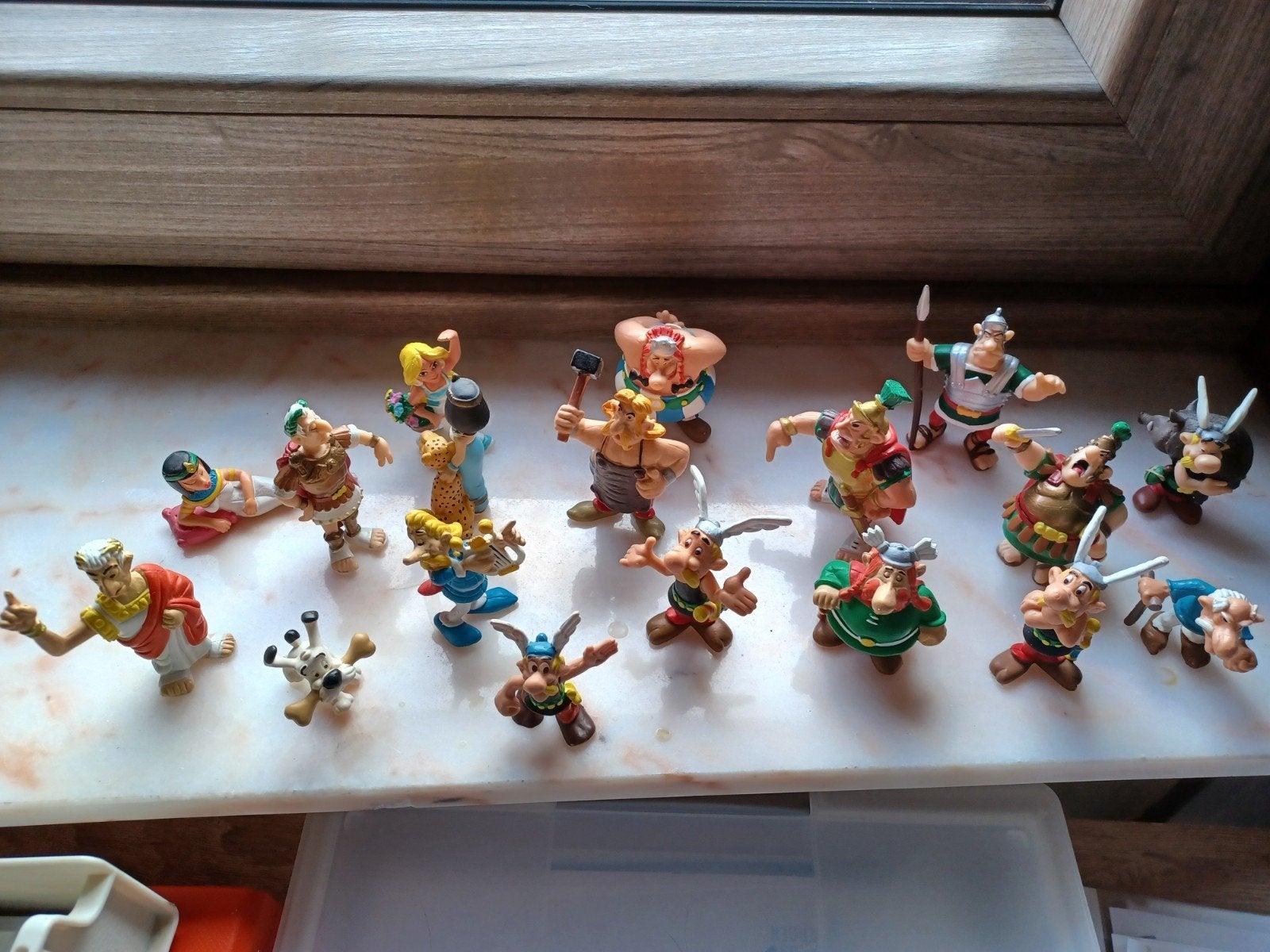 18 figuren Asterix en co, Verzamelen, Ophalen of Verzenden