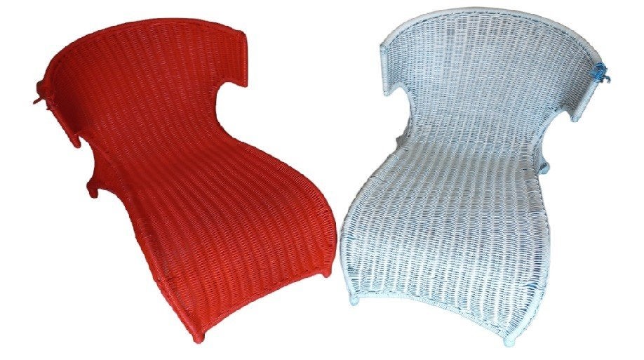 paire de chaises longues Monika Mulder, B, Enlèvement, Utilisé, B