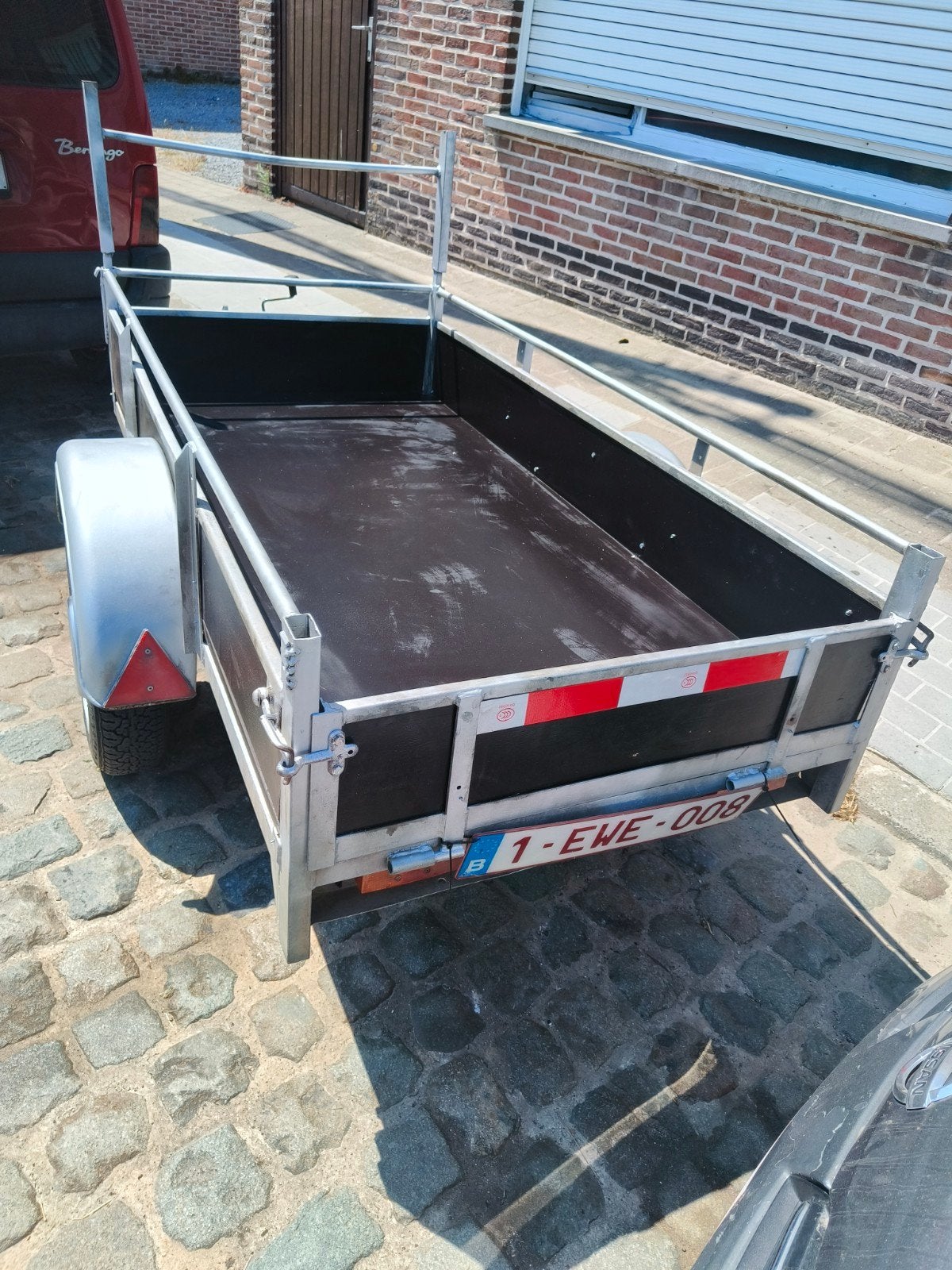 Aanhangwagen 750kg, Ophalen