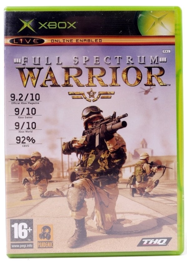 Full Spectrum Warrior, Games en Spelcomputers, Gebruikt, Shooter, 1 speler, Ophalen of Verzenden