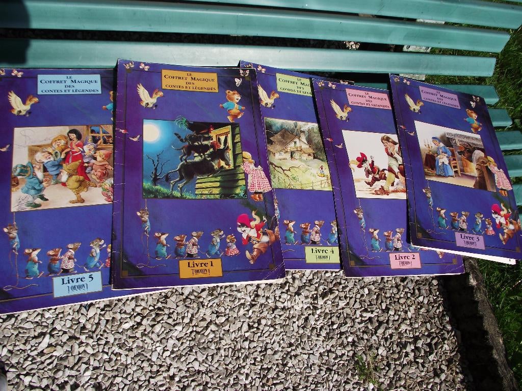 5 / collection le coffret magique des contes et légendes, Enlèvement, Utilisé, Peter holeinone, 3 à 4 ans