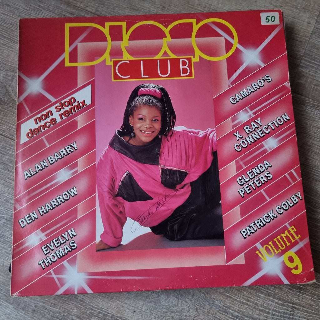 LP Various – Disco Club Volume 9, CD & DVD, Vinyles | Compilations, Enlèvement ou Envoi, Utilisé, Dance et House, LP