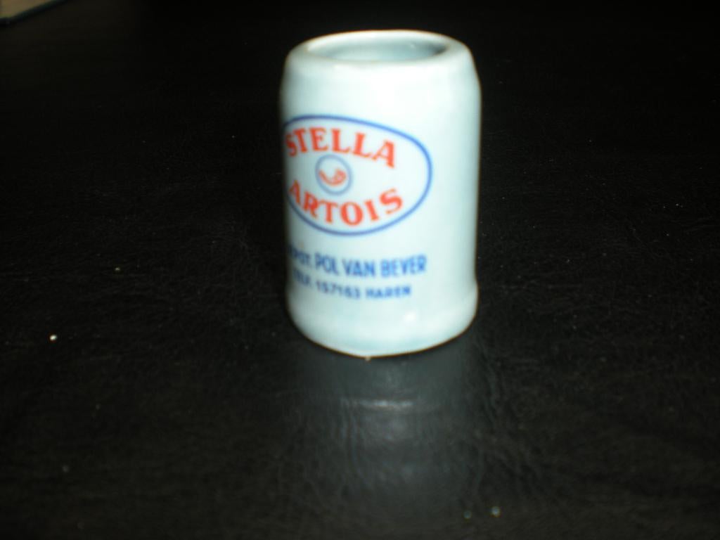 Stella Artois mini bierpot depot Haren, Ophalen of Verzenden, Zo goed als nieuw, Pul(len), Stella Artois