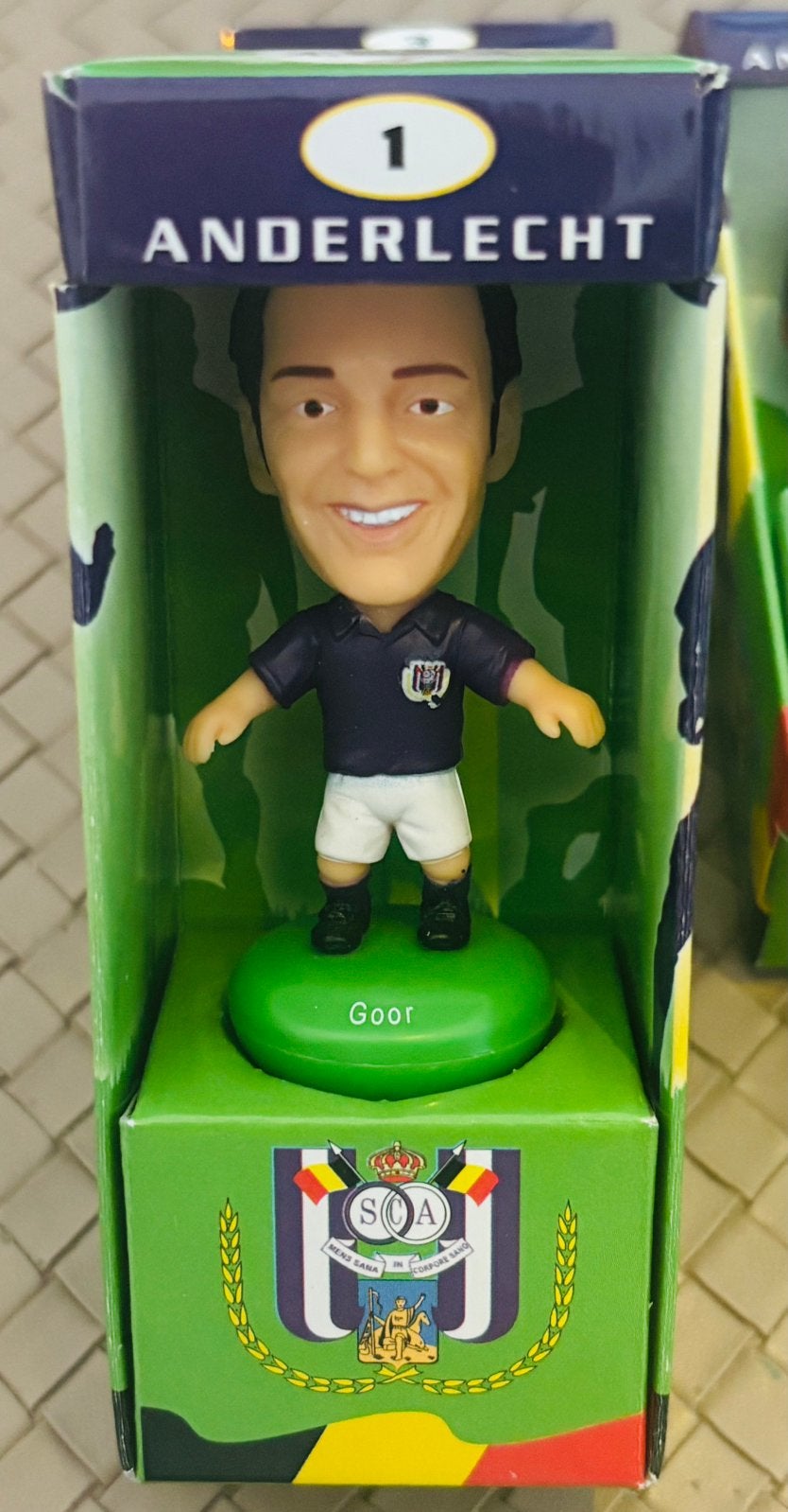 5 RSC Anderlecht popjes 2005/2006, Ophalen of Verzenden, Zo goed als nieuw, Beeldje of Poppetje