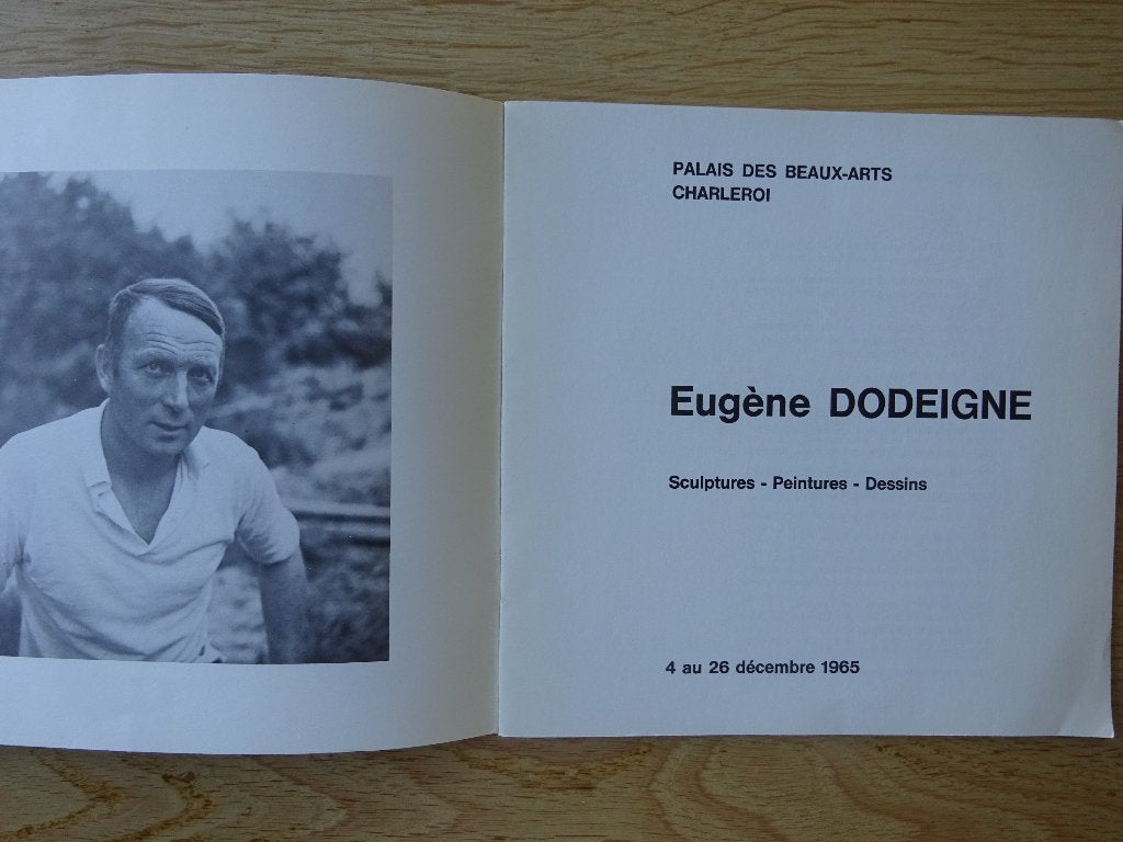 Eugène Dodeigne, PBA Charleroi, 1965, Boeken, Ophalen of Verzenden, Gelezen, Beeldhouwkunst