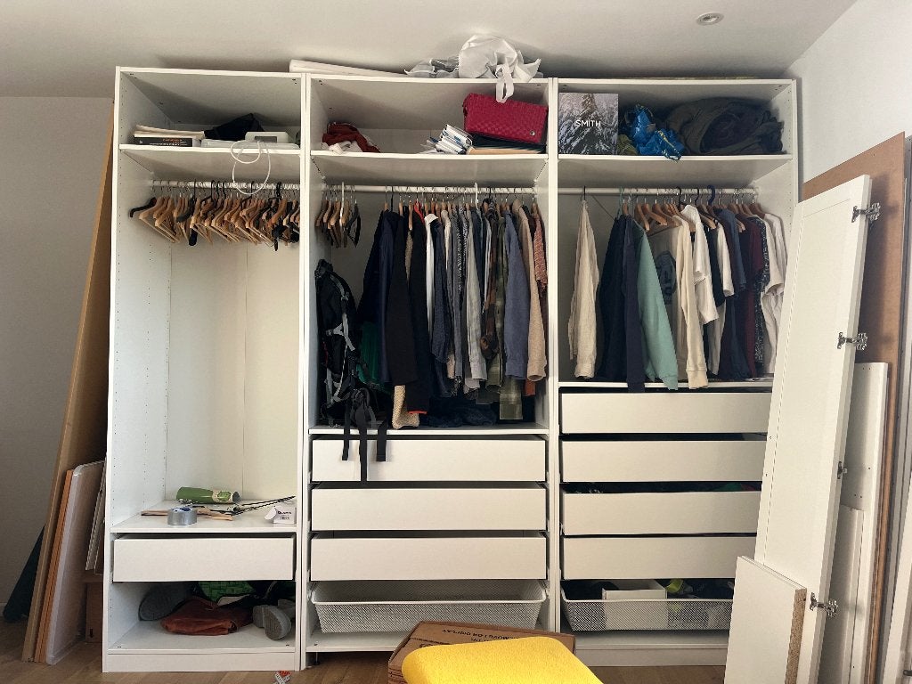 Kleerkast IKEA Pax, Ophalen, Gebruikt, 200 cm of meer, Met lade(s)