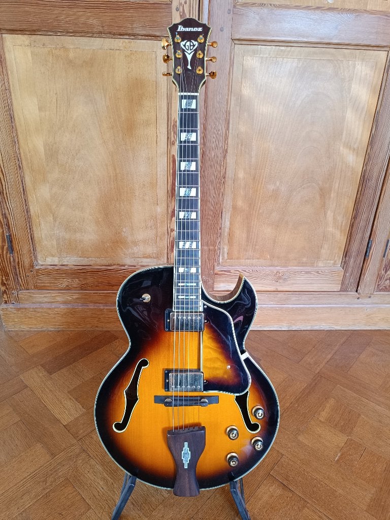 Ibanez LGB 30, Enlèvement, Comme neuf, Hollow body, Ibanez