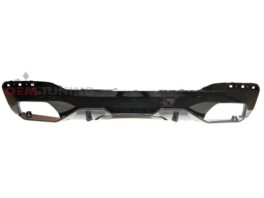 Diffuseur M‑Performance Style G30/G31 aspect noir et carbone, Neuf, Arrière, BMW, Enlèvement ou Envoi