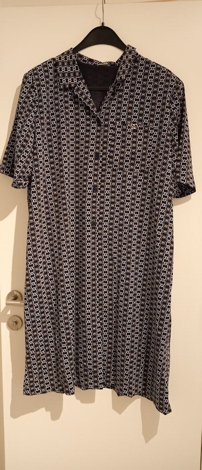 Jurk van het merk Damart maat 54, Damart, Ophalen, Gedragen, Blauw