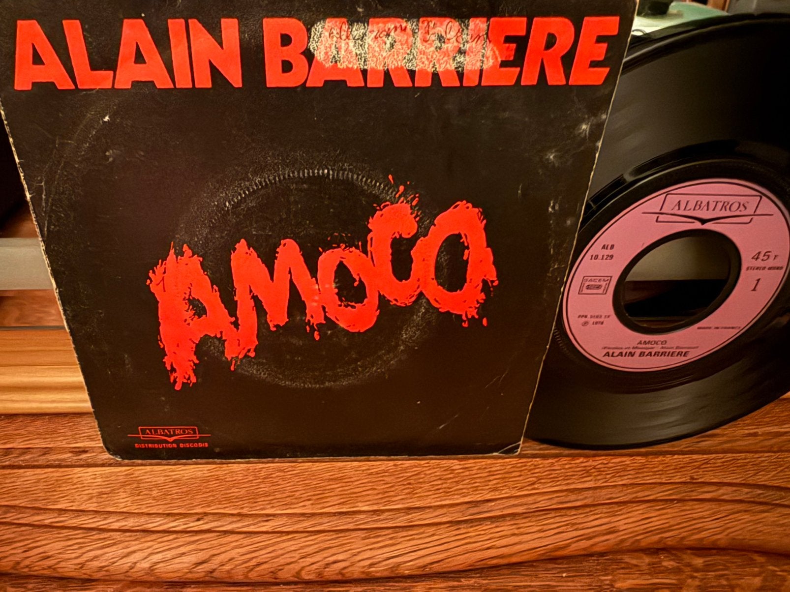 Amovo - Mon Paus, Pressage original, Enlèvement ou Envoi, 7 inch, Comme neuf